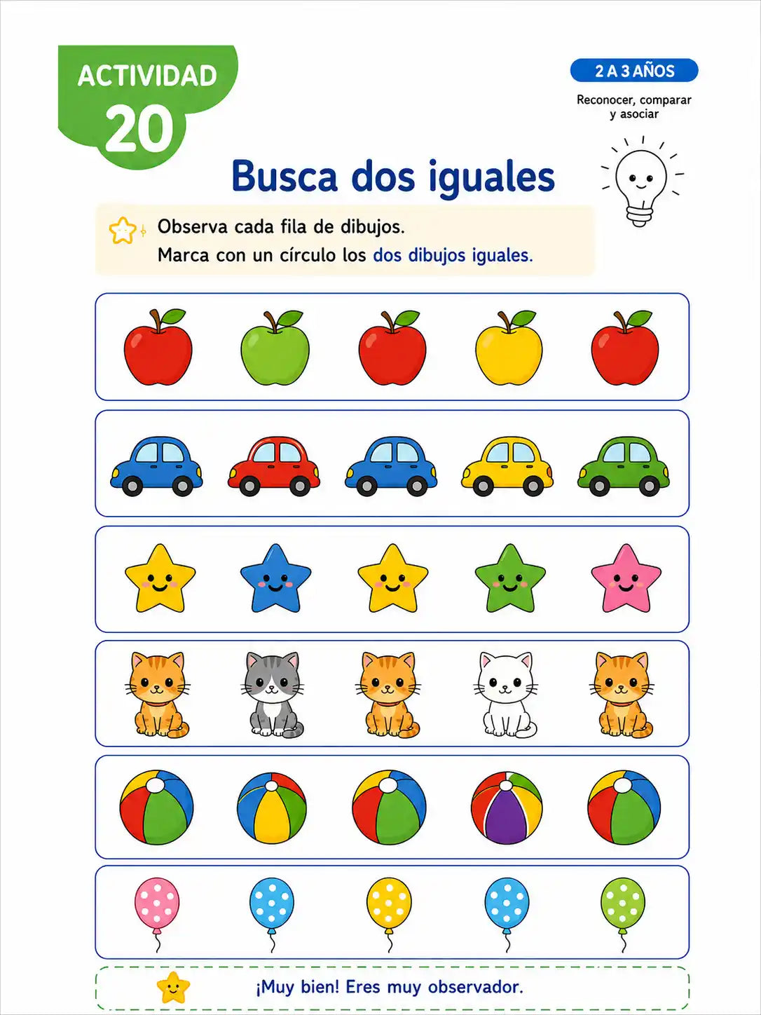 BbyLogy® Guía Actividades de Lógica para Infantes Guía para niños de 2 a 4 años